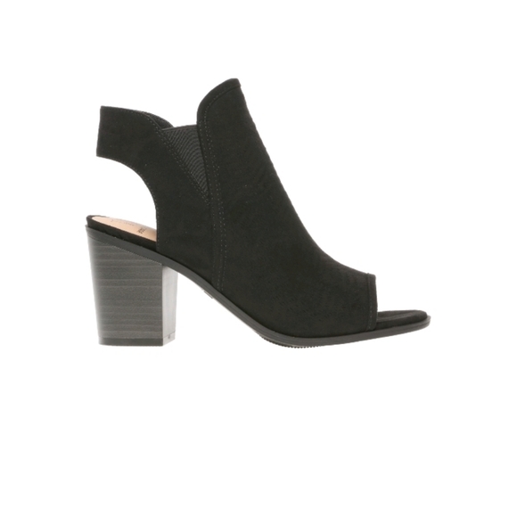 Women's Time And Tru Peep Toe Bootie - Picture 3 of 4